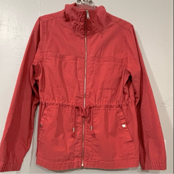 Old Navy CORAL UTILITY Jacket (LG) - Picture 13 of 13